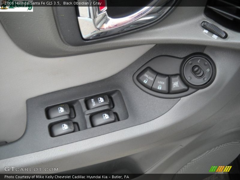 Black Obsidian / Gray 2006 Hyundai Santa Fe GLS 3.5