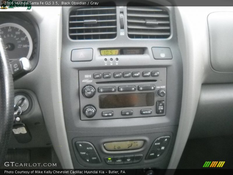 Black Obsidian / Gray 2006 Hyundai Santa Fe GLS 3.5