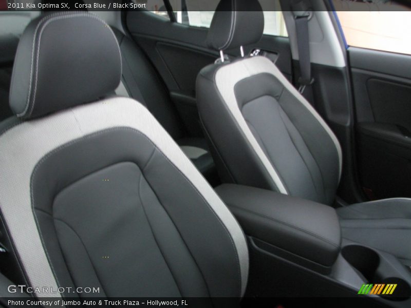 Corsa Blue / Black Sport 2011 Kia Optima SX