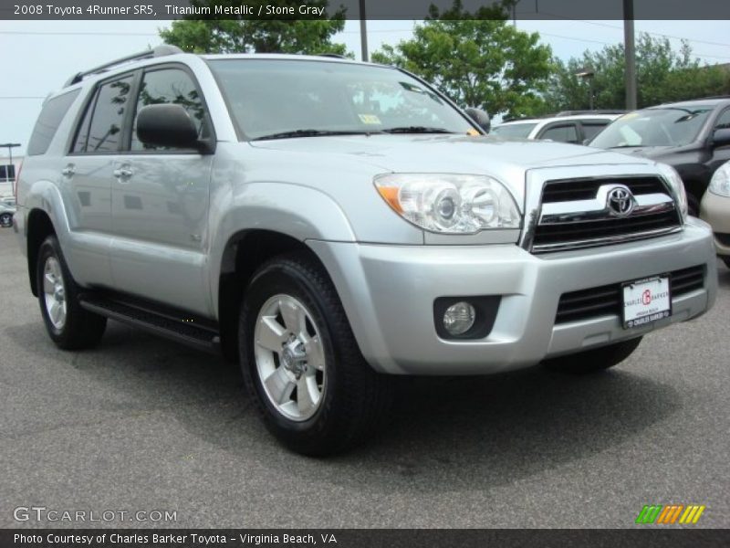 Titanium Metallic / Stone Gray 2008 Toyota 4Runner SR5