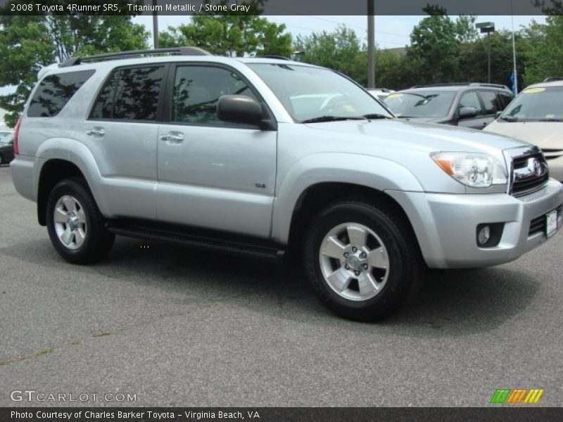 Titanium Metallic / Stone Gray 2008 Toyota 4Runner SR5
