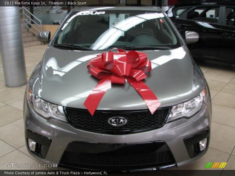 Titanium / Black Sport 2011 Kia Forte Koup SX