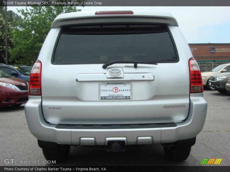 Titanium Metallic / Stone Gray 2008 Toyota 4Runner SR5
