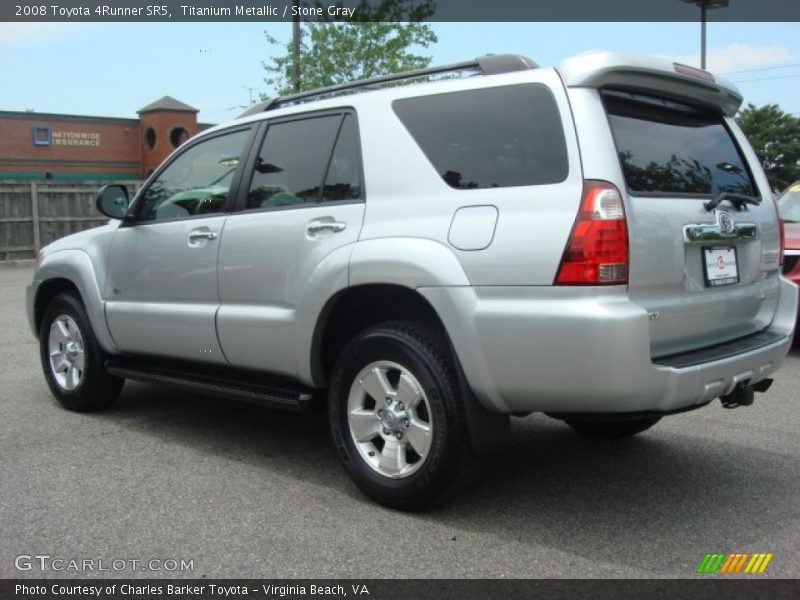 Titanium Metallic / Stone Gray 2008 Toyota 4Runner SR5