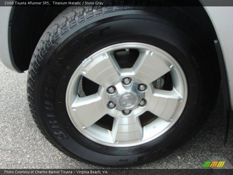 Titanium Metallic / Stone Gray 2008 Toyota 4Runner SR5