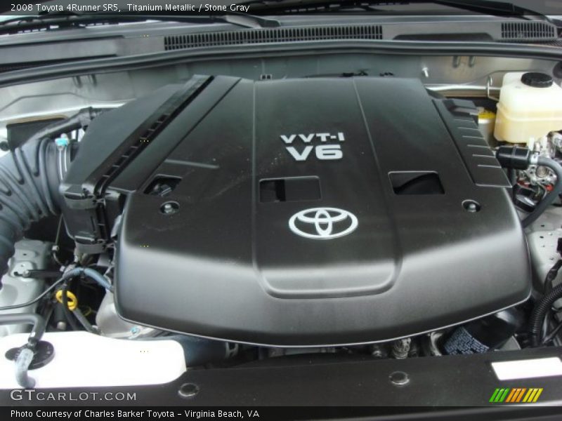 Titanium Metallic / Stone Gray 2008 Toyota 4Runner SR5