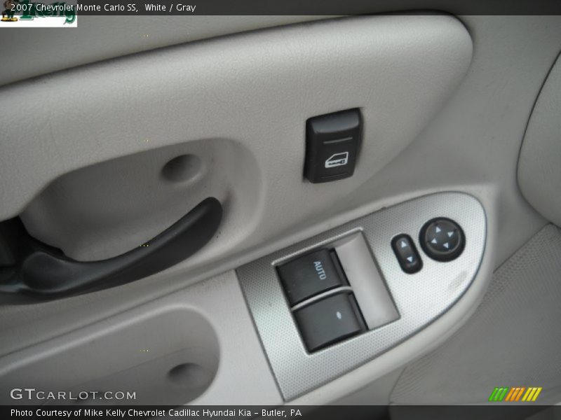 White / Gray 2007 Chevrolet Monte Carlo SS