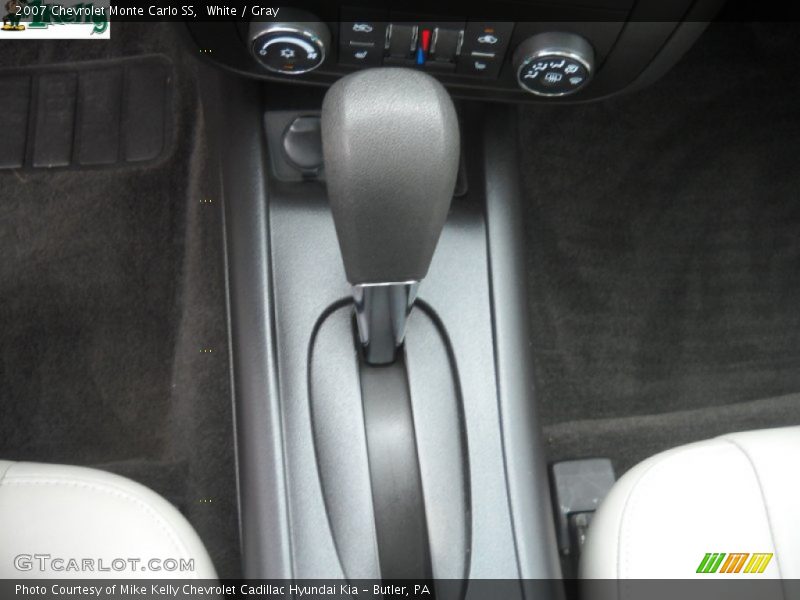 White / Gray 2007 Chevrolet Monte Carlo SS