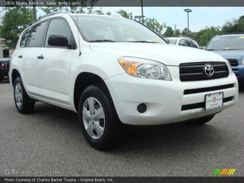 Super White / Ash 2008 Toyota RAV4 I4