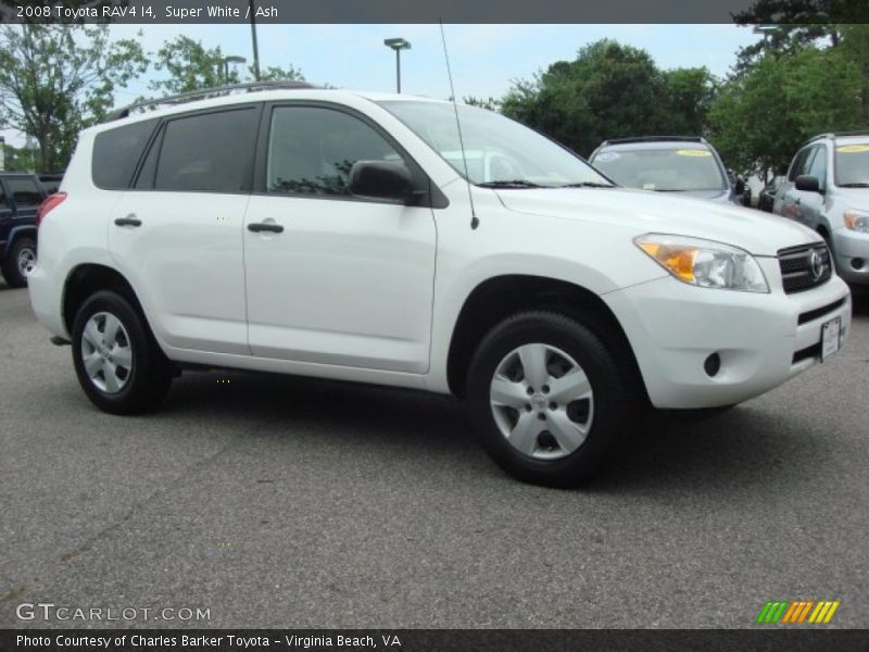 Super White / Ash 2008 Toyota RAV4 I4