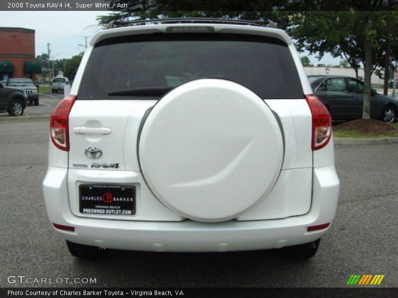Super White / Ash 2008 Toyota RAV4 I4