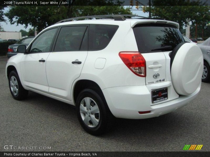 Super White / Ash 2008 Toyota RAV4 I4