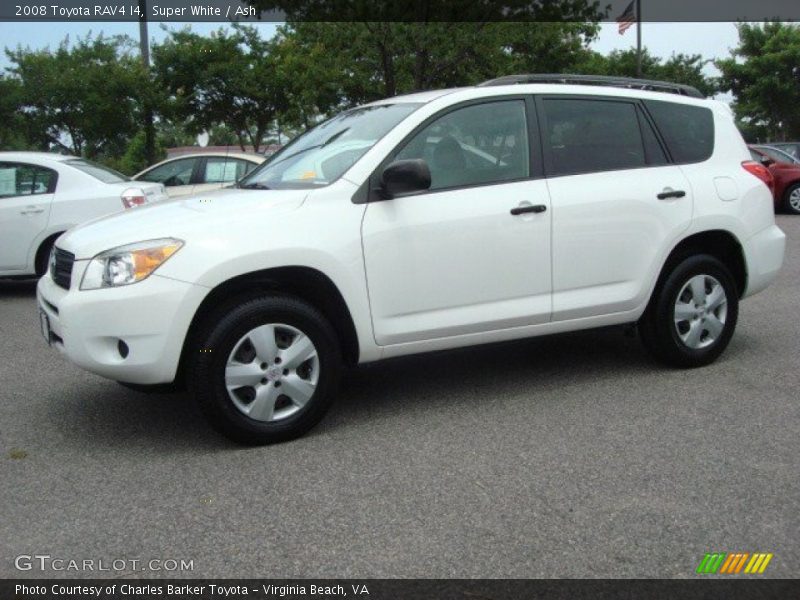 Super White / Ash 2008 Toyota RAV4 I4