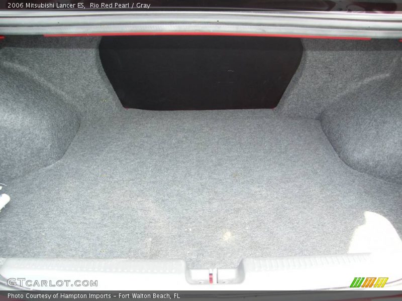Rio Red Pearl / Gray 2006 Mitsubishi Lancer ES