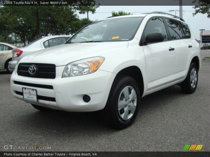 Super White / Ash 2008 Toyota RAV4 I4