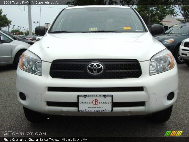 Super White / Ash 2008 Toyota RAV4 I4