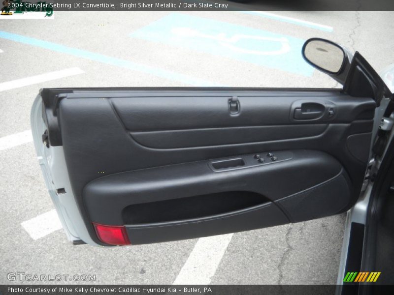 Bright Silver Metallic / Dark Slate Gray 2004 Chrysler Sebring LX Convertible