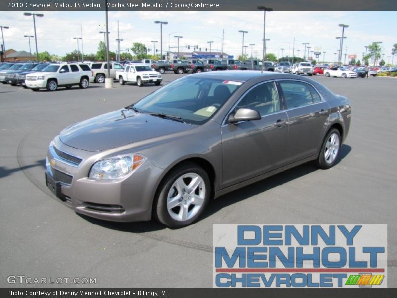 Mocha Steel Metallic / Cocoa/Cashmere 2010 Chevrolet Malibu LS Sedan