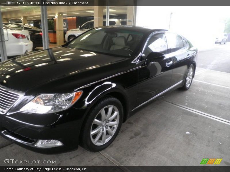 Obsidian Black / Cashmere 2007 Lexus LS 460 L