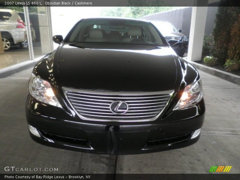 Obsidian Black / Cashmere 2007 Lexus LS 460 L