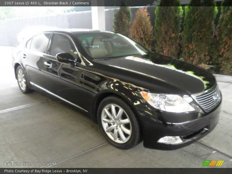 Obsidian Black / Cashmere 2007 Lexus LS 460 L