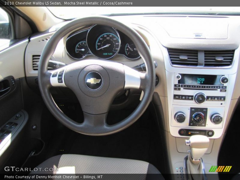 Mocha Steel Metallic / Cocoa/Cashmere 2010 Chevrolet Malibu LS Sedan