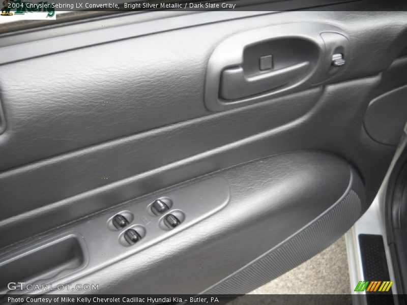 Bright Silver Metallic / Dark Slate Gray 2004 Chrysler Sebring LX Convertible