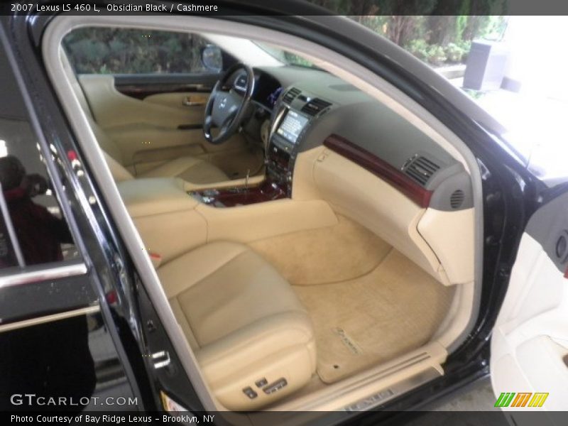 Obsidian Black / Cashmere 2007 Lexus LS 460 L