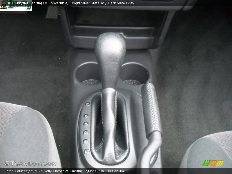 Bright Silver Metallic / Dark Slate Gray 2004 Chrysler Sebring LX Convertible