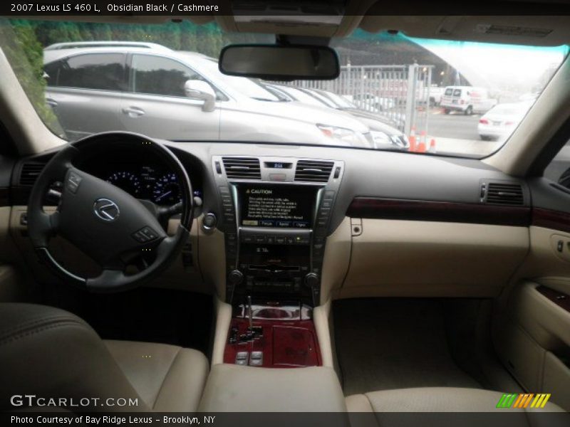 Obsidian Black / Cashmere 2007 Lexus LS 460 L