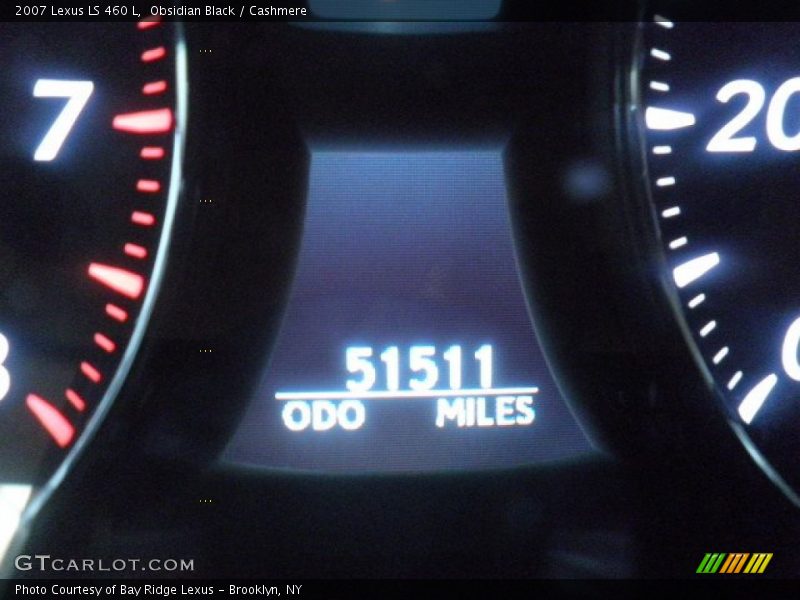 Obsidian Black / Cashmere 2007 Lexus LS 460 L