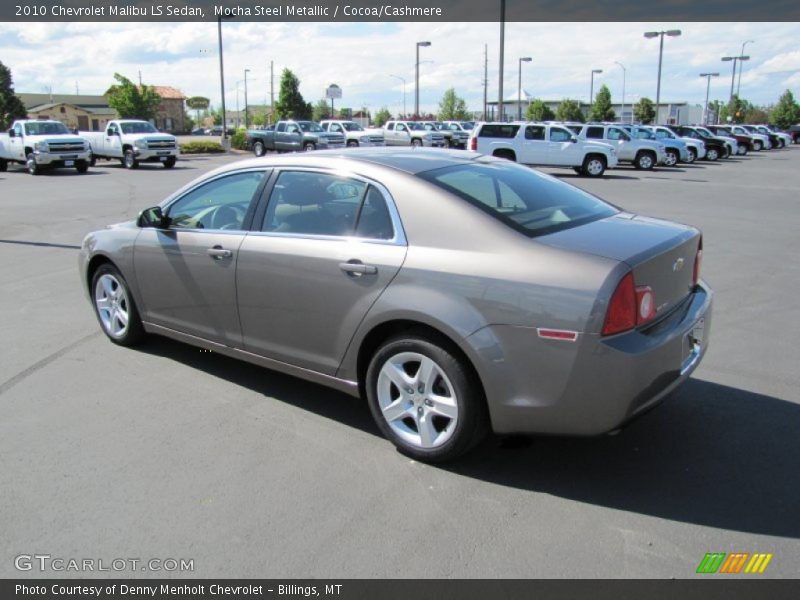 Mocha Steel Metallic / Cocoa/Cashmere 2010 Chevrolet Malibu LS Sedan
