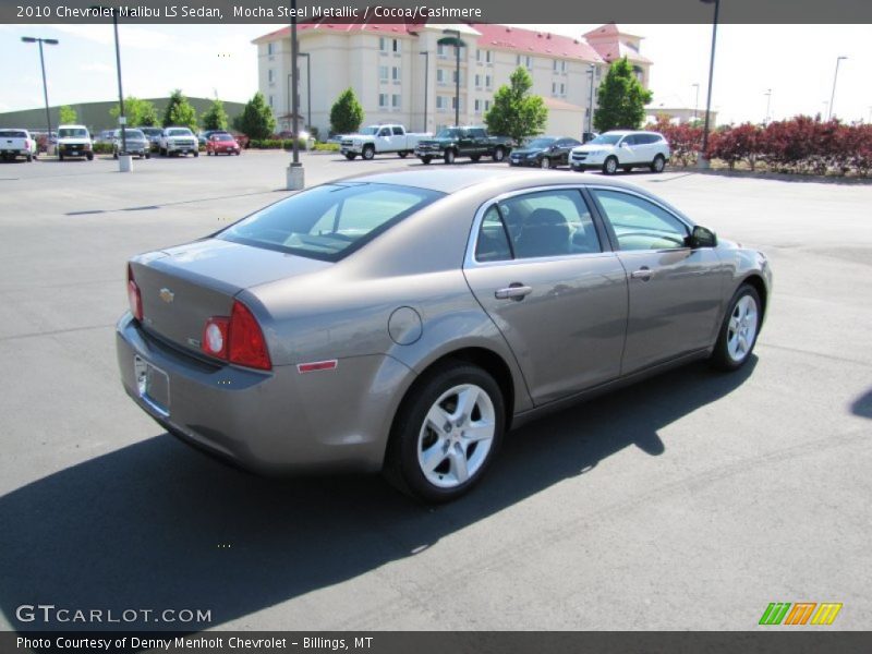 Mocha Steel Metallic / Cocoa/Cashmere 2010 Chevrolet Malibu LS Sedan