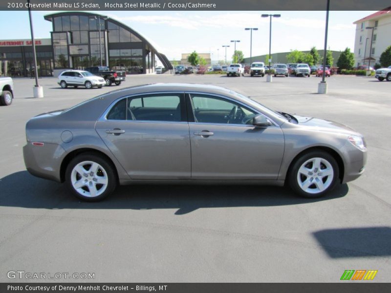 Mocha Steel Metallic / Cocoa/Cashmere 2010 Chevrolet Malibu LS Sedan