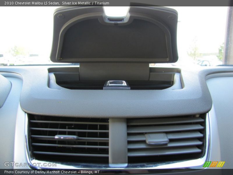 Silver Ice Metallic / Titanium 2010 Chevrolet Malibu LS Sedan
