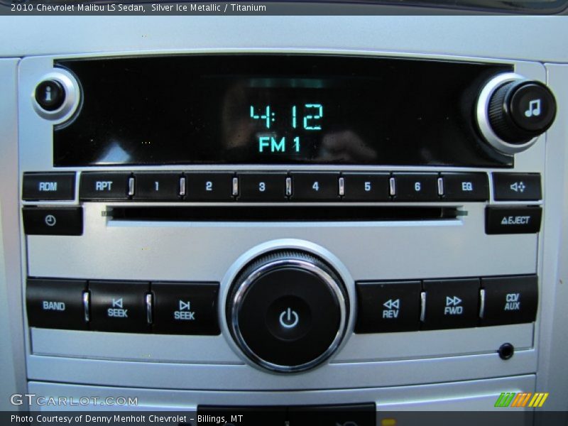 Silver Ice Metallic / Titanium 2010 Chevrolet Malibu LS Sedan