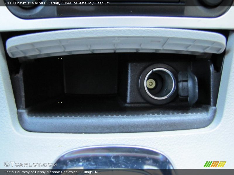 Silver Ice Metallic / Titanium 2010 Chevrolet Malibu LS Sedan