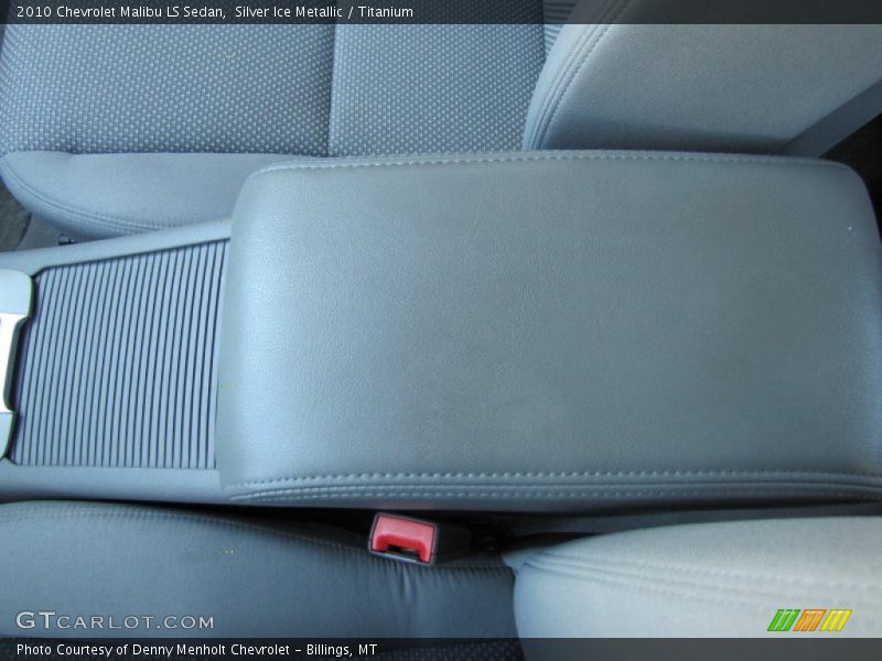 Silver Ice Metallic / Titanium 2010 Chevrolet Malibu LS Sedan