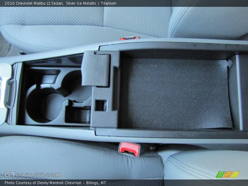 Silver Ice Metallic / Titanium 2010 Chevrolet Malibu LS Sedan