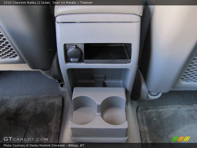 Silver Ice Metallic / Titanium 2010 Chevrolet Malibu LS Sedan