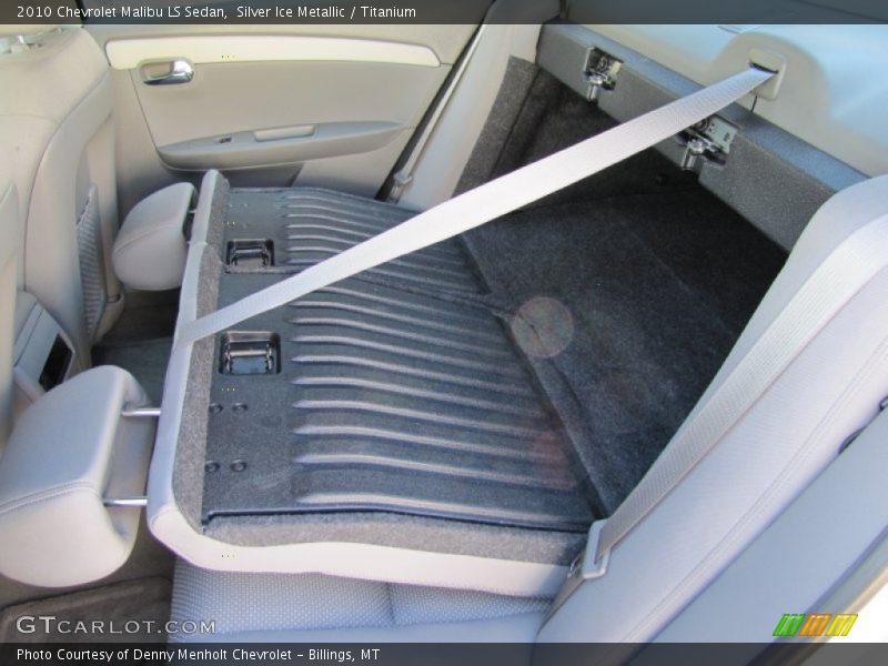 Silver Ice Metallic / Titanium 2010 Chevrolet Malibu LS Sedan