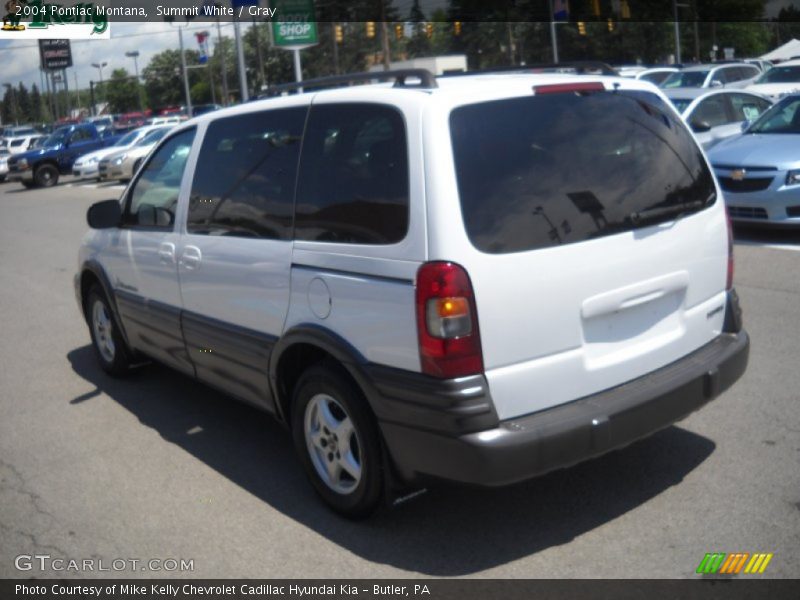 Summit White / Gray 2004 Pontiac Montana