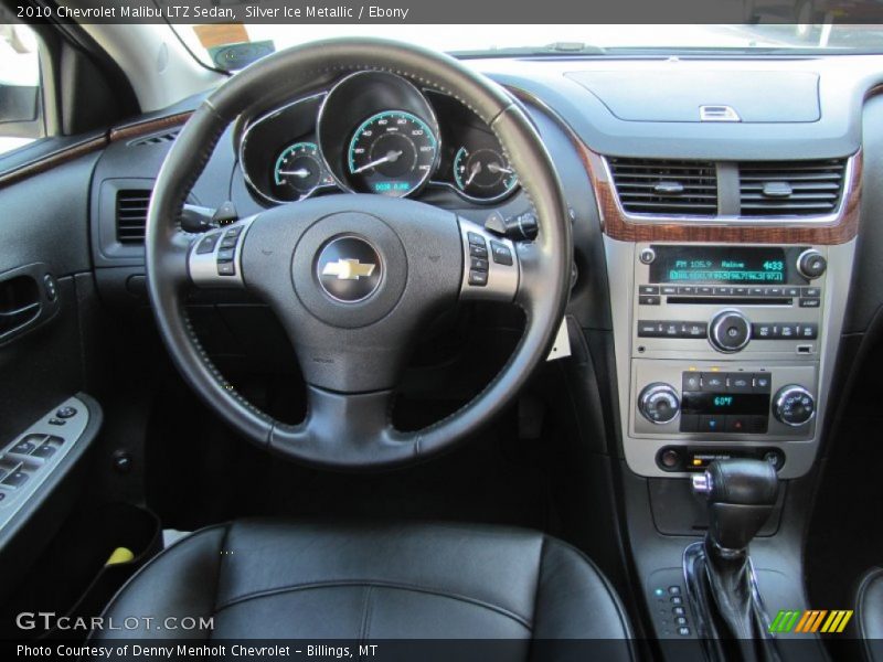 Silver Ice Metallic / Ebony 2010 Chevrolet Malibu LTZ Sedan