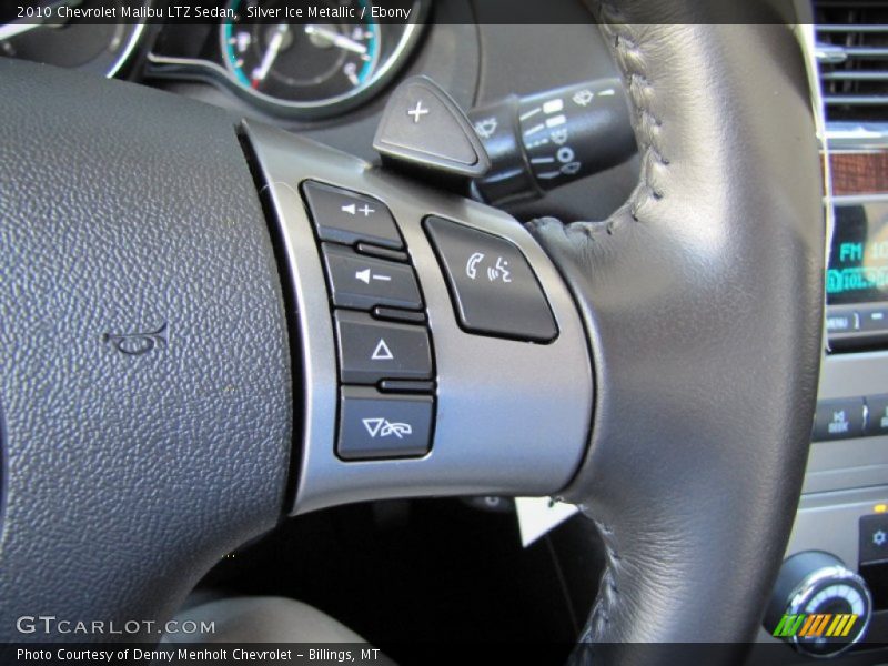 Silver Ice Metallic / Ebony 2010 Chevrolet Malibu LTZ Sedan
