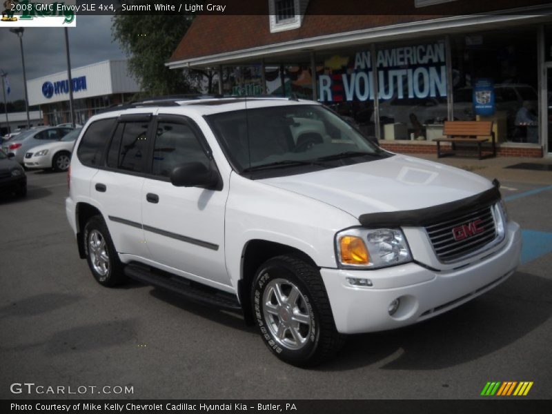 Summit White / Light Gray 2008 GMC Envoy SLE 4x4