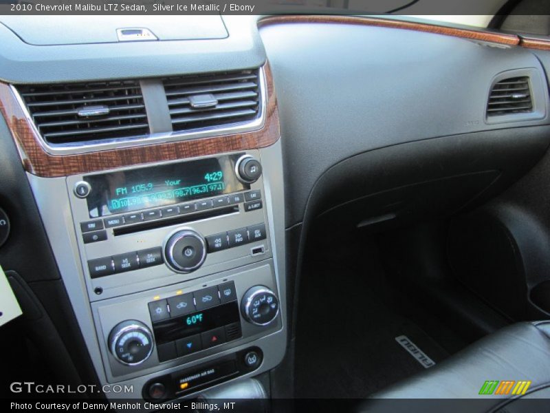 Silver Ice Metallic / Ebony 2010 Chevrolet Malibu LTZ Sedan