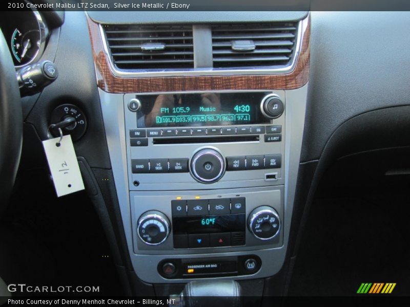 Silver Ice Metallic / Ebony 2010 Chevrolet Malibu LTZ Sedan