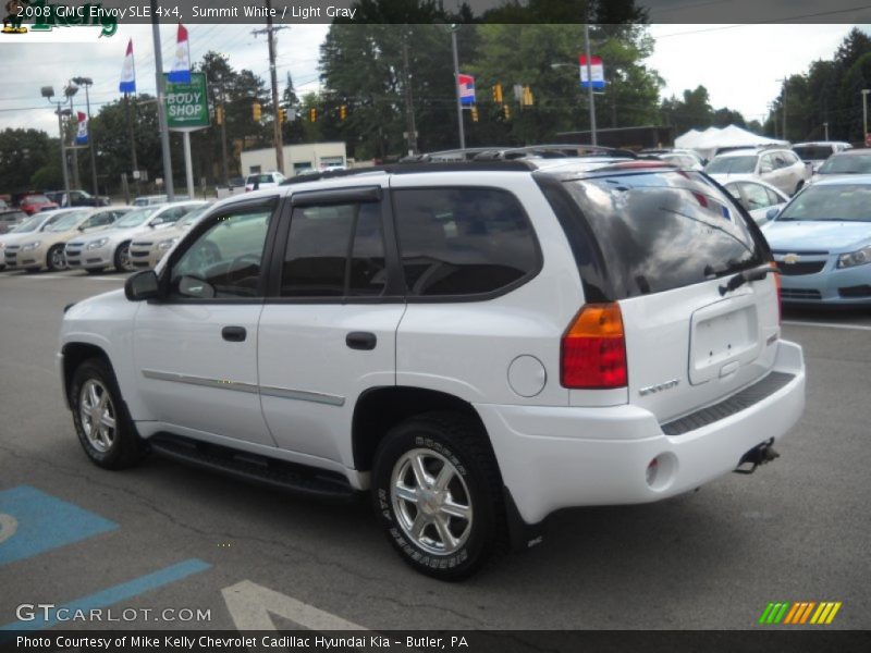 Summit White / Light Gray 2008 GMC Envoy SLE 4x4