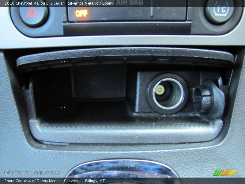 Silver Ice Metallic / Ebony 2010 Chevrolet Malibu LTZ Sedan