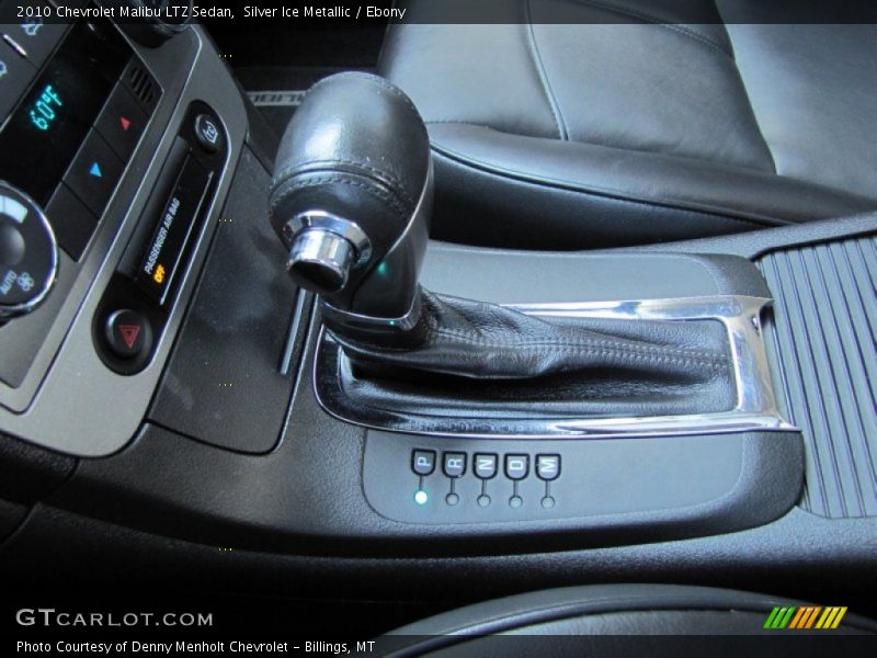 Silver Ice Metallic / Ebony 2010 Chevrolet Malibu LTZ Sedan